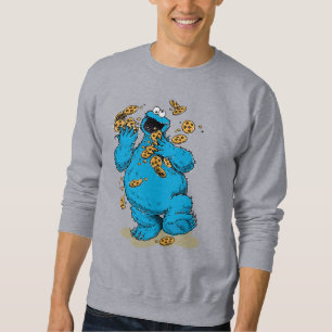 Cookie Monster Crazy Cookies Sweatshirt