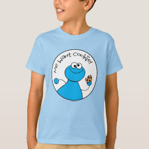 Cookie Monster Doodley Graphic T-Shirt