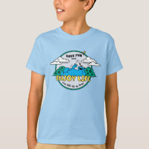 Cookie Monster   Enjoy Life One Bite at a Time T-Shirt