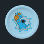 Cookie Monster Extreme Paper Plate<br><div class="desc">Cookie Monster Extreme wants cookies!        This item is recommended for ages 2 . ©  2014 Sesame Workshop. www.sesamestreet.org</div>