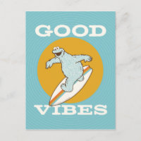 Cookie Monster Good Vibes