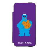 Cookie Monster Graphic | Add Your Name Incipio iPhone Wallet Case (Folio Front)