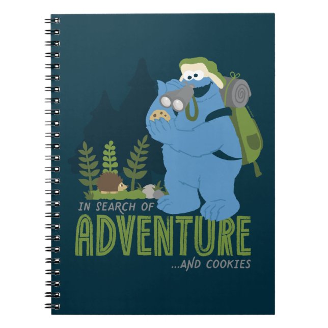 Cookie Monster | In Search of Adventure…And Cookie Notebook (Front)
