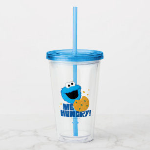 Cookie Monster   Me Hungry! Acrylic Tumbler