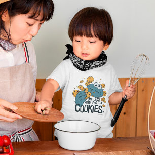 Cookie Monster   Me Just Here for the Cookies Baby T-Shirt