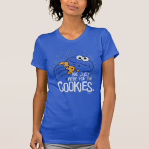 Cookie Monster Me Just Here for the Cookies T-Shirt