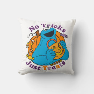 Cookie Monster   No Tricks Just Treats Cushion