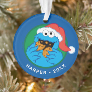 Cookie Monster   Official Christmas Cookie Tester Ornament