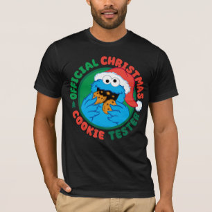 Cookie Monster   Official Christmas Cookie Tester T-Shirt