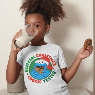 Cookie Monster Official Christmas Cookie Tester T-Shirt