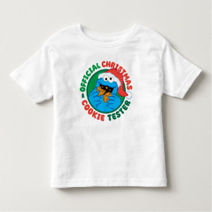 Cookie Monster   Official Christmas Cookie Tester Toddler T-Shirt