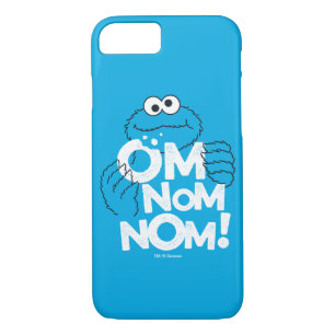 Cookie Monster   Om Nom Nom! Case-Mate iPhone Case