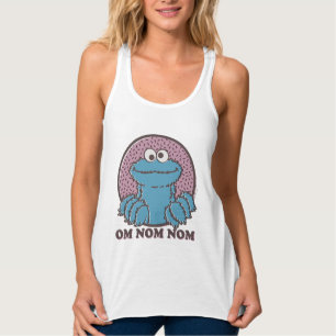 Cookie Monster   Om Nom Nom Singlet