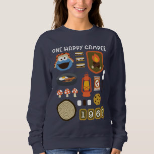 Cookie Monster One Happy Camper Sweatshirt