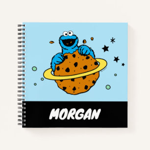 Cookie Monster   Out of This World   Add Name Notebook