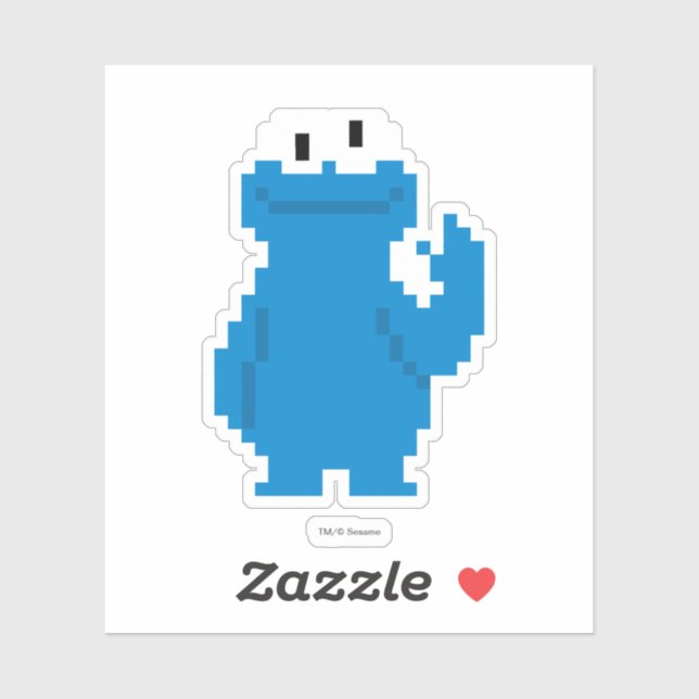 Cookie Monster Pixel Art (Sheet)