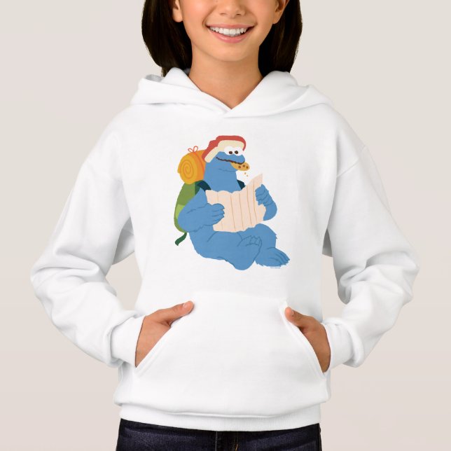Cookie Monster Reading A Map (Front)
