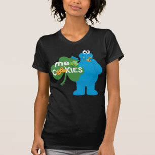 Cookie Monster   Shamrock Love T-Shirt