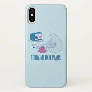 Cookie Monster   Sorry, Me Have Plans Case-Mate iPhone Case