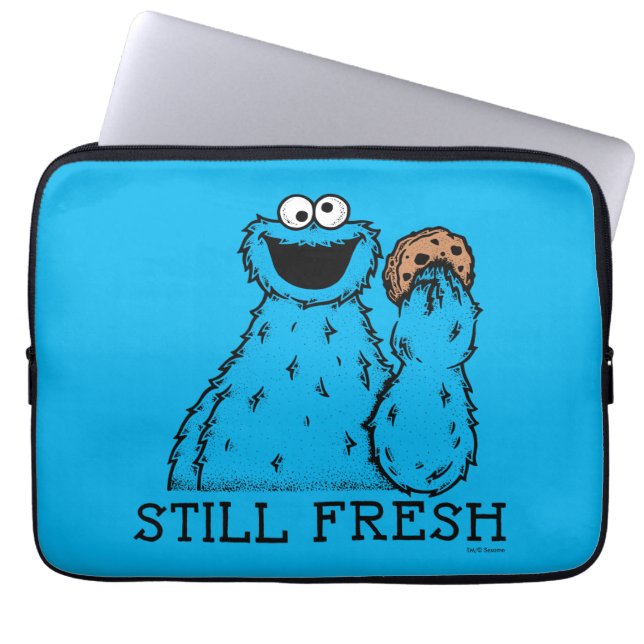 Cookie Monster | Still Fresh Laptop Sleeve (Front)