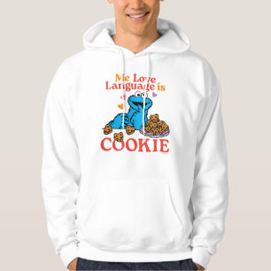 Cookie Monster   Valentine's Day Quote Hoodie