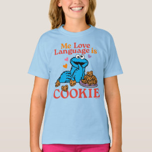 Cookie Monster Valentine's Day Quote T-Shirt