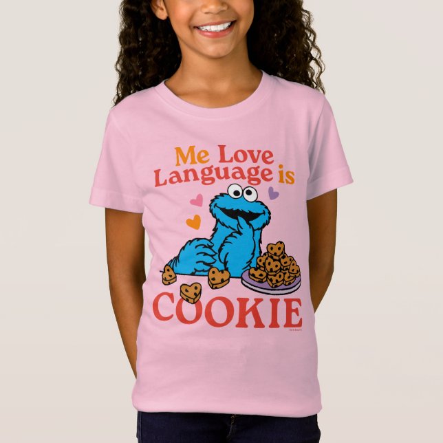 Cookie Monster | Valentine's Day Quote T-Shirt (Front)
