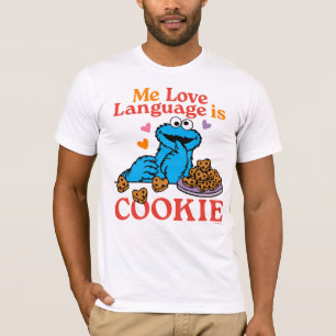 Cookie Monster Valentine's Day Quote T-Shirt