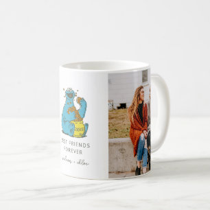 Cookie Monster Vintage   Best Friends - Photo Coffee Mug