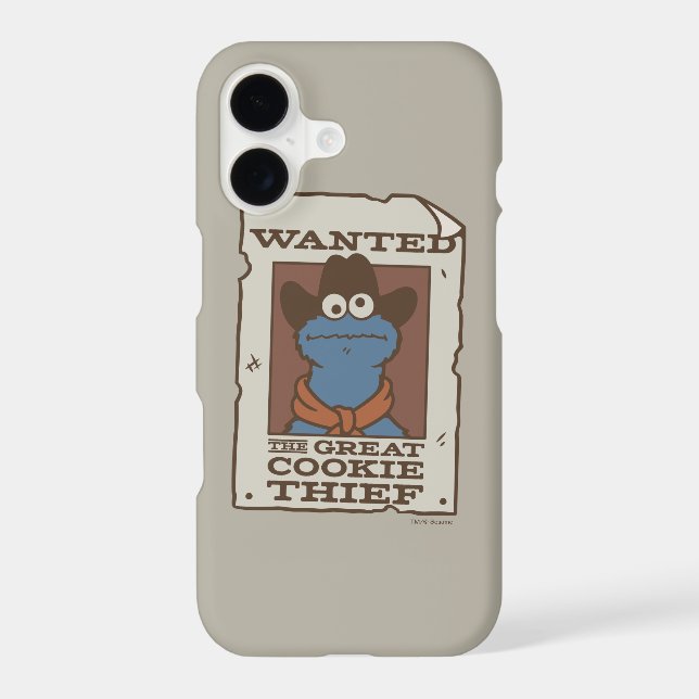 Cookie Monster | Wanted Poster (Back)