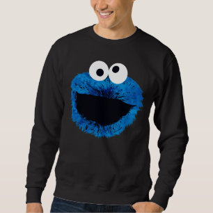 Cookie Monster   Watercolor Trend Sweatshirt