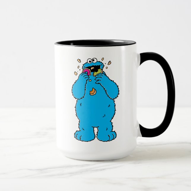 Cookie MonsterDonut Destroyer Mug (Right)