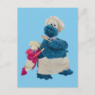 Cookie Monster's Food Truck Partners Postcard