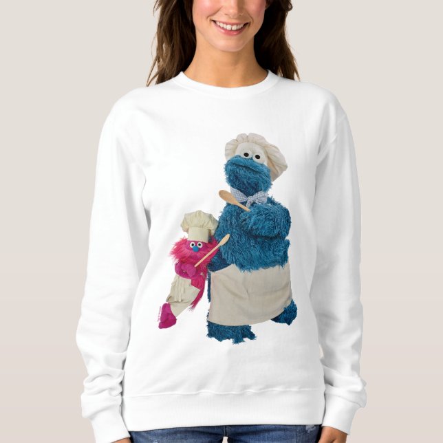 Cookie Monster's Food Truck Partners Sweatshirt (Front)