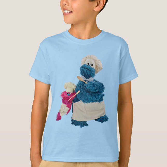 Cookie Monster's Food Truck Partners T-Shirt (Front)