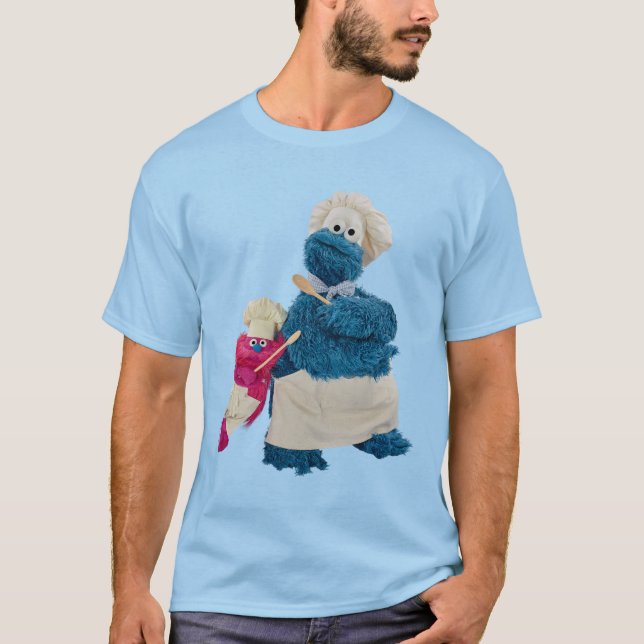 Cookie Monster's Food Truck Partners T-Shirt (Front)