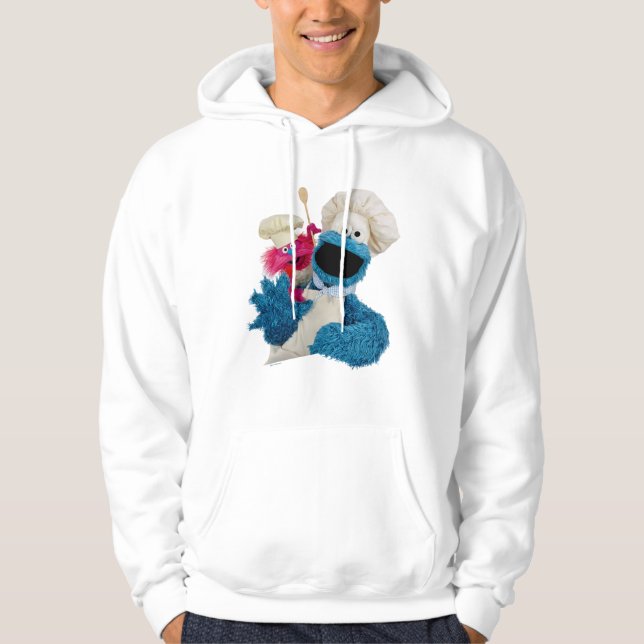 Cookie Monster's Foodie Truck Friends Hoodie (Front)