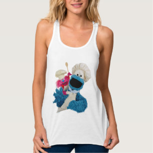 Cookie Monster's Foodie Truck Friends Singlet