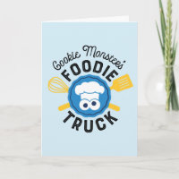 Cookie Monster's Foodie Truck Logo