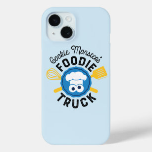 Cookie Monster's Foodie Truck Logo iPhone 15 Case