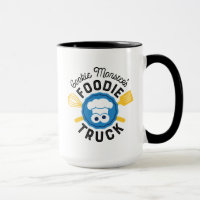 Cookie Monster's Foodie Truck Logo