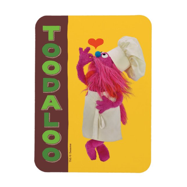 Cookie Monster's Foodie Truck | Toodaloo Magnet (Vertical)