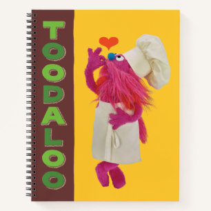 Cookie Monster's Foodie Truck Toodaloo Notebook