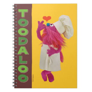 Cookie Monster's Foodie Truck Toodaloo Notebook