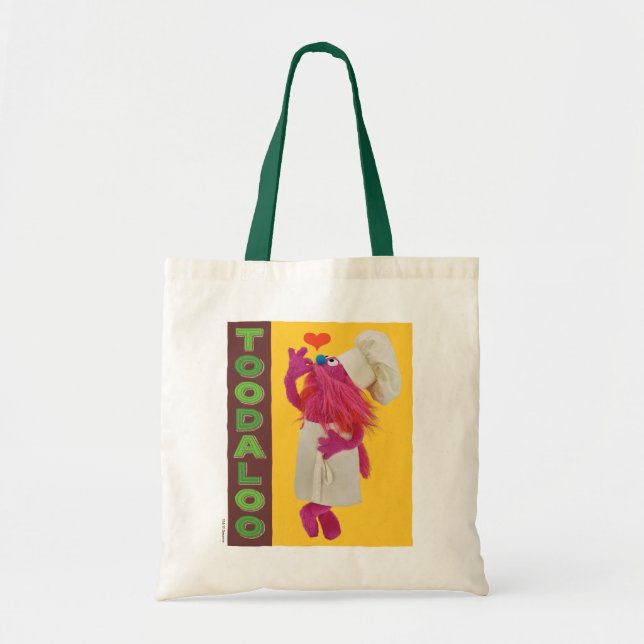 Cookie Monster's Foodie Truck | Toodaloo Tote Bag (Front)