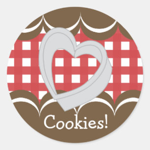 Cookie Party! Classic Round Sticker