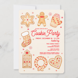 Cookie Party Invitation