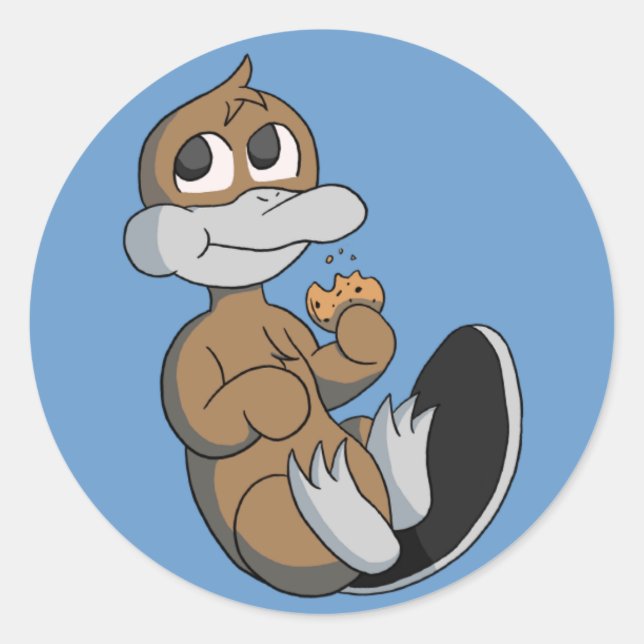 Cookie Platypi Stickers (Front)
