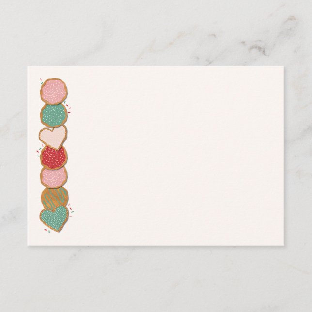 Cookie Recipe Cards (Front)