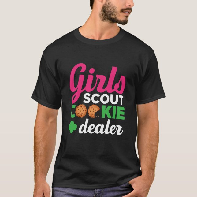 Cookie Scout For Cookie Dealer Cookie Seller Cooki T-Shirt (Front)